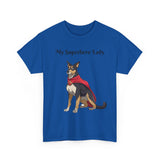 Welsh Shepherd Superhero - Unisex Heavy Cotton Tee