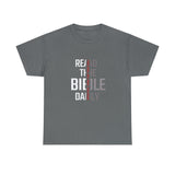 Read The Bible Daily - Women's Heavy Cotton Tee