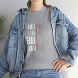 Read The Bible Daily - Women's Heavy Cotton Tee