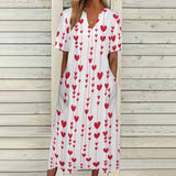 7-point sleeve dress