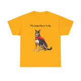 Welsh Shepherd Superhero - Unisex Heavy Cotton Tee