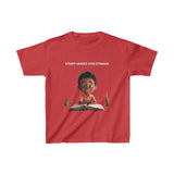 Study makes you strong (boy) - Kids Heavy Cotton™ Tee
