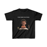 Study makes you strong (boy) - Kids Heavy Cotton™ Tee