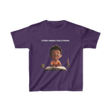Study makes you strong (boy) - Kids Heavy Cotton™ Tee