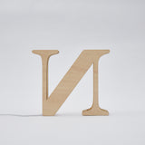 Personalized Wooden Letter Lamp Custom Name Alphabet Night Lights