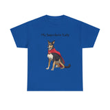 Welsh Shepherd Superhero - Unisex Heavy Cotton Tee