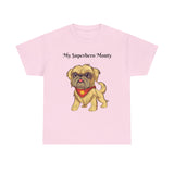 Brussels Griffon  Superhero - Unisex Heavy Cotton Tee