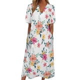 7-point sleeve dress