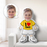Mini me Pillow Custom Face and Clothes