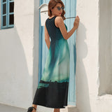 Temperament Ladies Sleeveless Dress