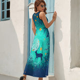 Temperament Ladies Sleeveless Dress