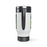 Stainless Steel Travel Mug with Handle, 14oz