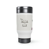 Those seeking Jehovah- Stainless Steel Travel Mug with Handle, 14oz
