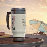Those seeking Jehovah- Stainless Steel Travel Mug with Handle, 14oz