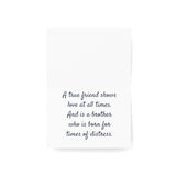 A True Friend-Greeting Cards (1 or 10pcs)