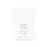 You  make me smile - Greeting Cards (1 or 10pcs)