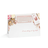 I Was Just Sitting at My Desk-Greeting Cards (1 or 10pcs)