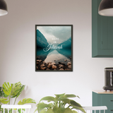 Hope in Jehovah-Premium Matte Paper Metal Framed Poster