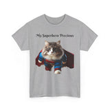 Ragamuffin Cat Superhero - Unisex Heavy Cotton Tee