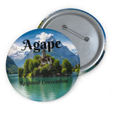 Regional Convention Pin Buttons