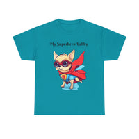 Chihuahua Superhero - Unisex Heavy Cotton Tee