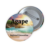 Regional Convention Pin Buttons