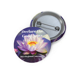 Regional Convention Pin Buttons