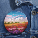 Regional Convention Pin Buttons