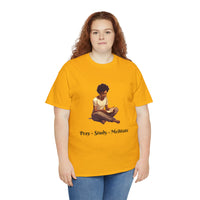 Study - Pray - Meditate - Women's Heavy Cotton T-Shirt