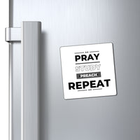 Pray-Study-Preach-Repeat-Magnets