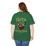 Faith Size of Mustard Grain - Unisex Heavy Cotton Tee