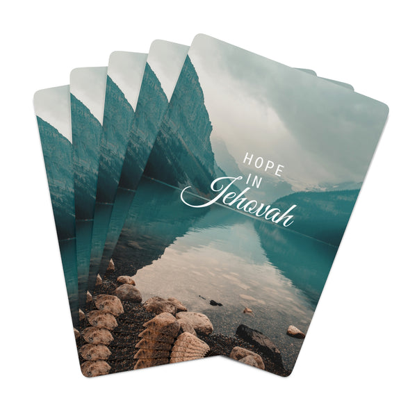 Custom "Hope in Jehovah"  Playigng Cards