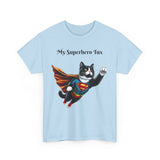 Short Hair Superhero - Unisex Heavy Cotton Tee