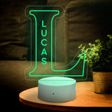 A-Z 26 Letters Led Lamp Custom Name Night Light