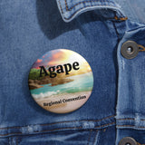 Regional Convention Pin Buttons