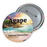 Regional Convention Pin Buttons