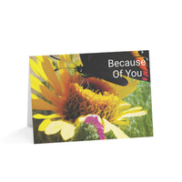 Because of you - Greeting Cards (1 or 10pcs)