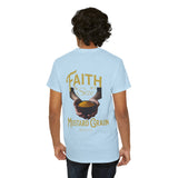 Faith Size of Mustard Grain - Unisex Heavy Cotton Tee