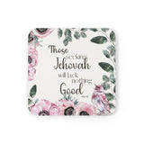 Those Seeking Jehovah- Corkwood Coaster Set