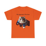 Ragamuffin Cat Superhero - Unisex Heavy Cotton Tee