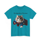 Ragamuffin Cat Superhero - Unisex Heavy Cotton Tee