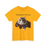 Ragamuffin Cat Superhero - Unisex Heavy Cotton Tee