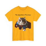 Ragamuffin Cat Superhero - Unisex Heavy Cotton Tee