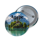 Regional Convention Pin Buttons