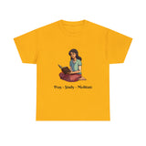 Study - Pray - Meditate - Women's Heavy Cotton T-Shirt