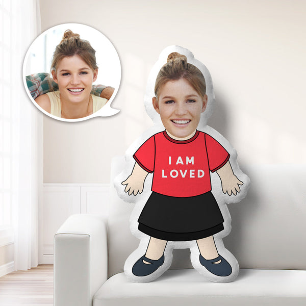 Mini me Pillow Custom Face and Clothes