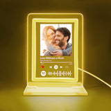 Custom Spotify Night Light Personalized Music Plaque Gifts for Lovers