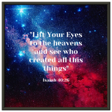 Lift Your Eyes - Premium Matte Paper Metal Framed Poster