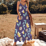 Sling Ankle Long Dress