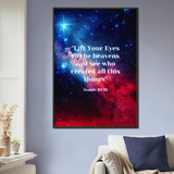 Lift Your Eyes - Premium Matte Paper Metal Framed Poster